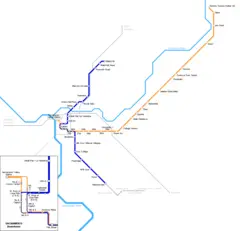 Sacramento Metro Map