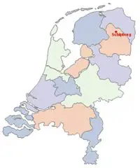Schipborg On the Map of the Netherlands