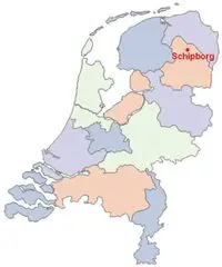 Schipborg On the Map of the Netherlands 2