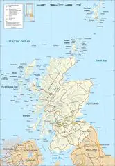 Scotland Map En
