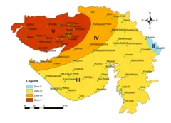 Seismic Map of Gujarat