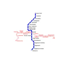 Sendai Metro Map
