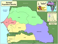 Senegal Population Density