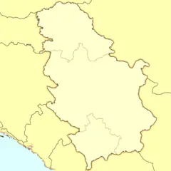 Serbia 2006 Map Modern