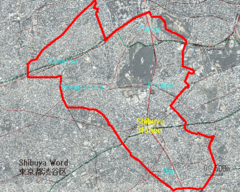 Shibuya W Map