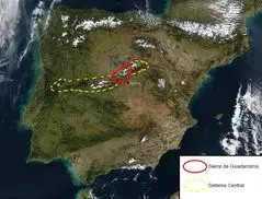 Sierra De Guadarrama Satelite1