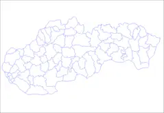 Slovakia Districts