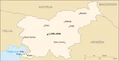 Slovenia Map Sl