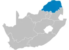 South Africa Provinces Showing Lp