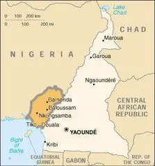 Southern Cameroon Map