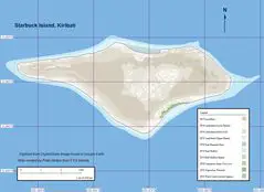 Starbuck Island Map