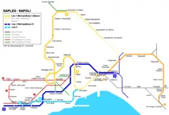 Subway Map Naples