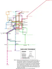 Subway Map of Kolkata