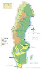 Sweden Land Use Map