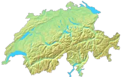 Switzerland Topographic