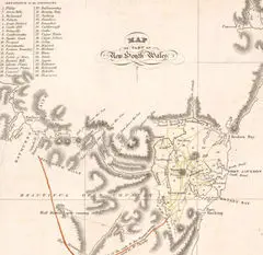 Sydney Districts 1824