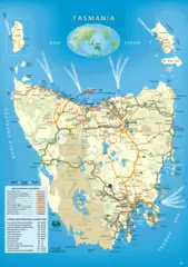 Tasmania Map 1