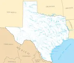 Texas Rivers And Lakes
