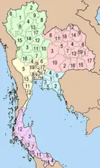 Thailand Provinces
