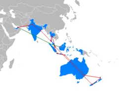 The Amazing Race Asia 1 Map