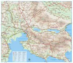 Thessaloniki Regional Map