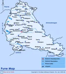 Transport Map of Pune
