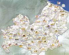 Travel And Tourist Map Campobasso