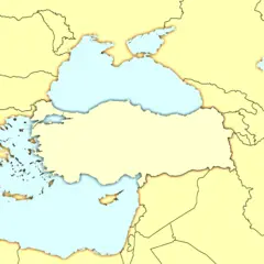 Turkey Map Modern