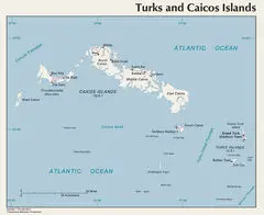 Turks And Caicos Islands Map