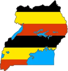 Ugandaflagcolors