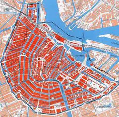 Unesco Kaart Amsterdam