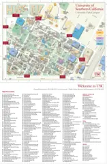 University of Southern California Map