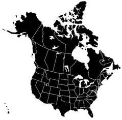 Usa Canada Silhouette Transbg