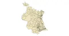 Valencia  Mapa Municipal