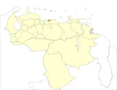 Venezuela Capital Location