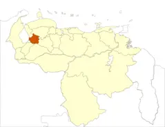 Venezuela Trujillo State Location