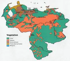 Venezuela Veg 1972