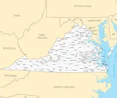 Virginia Cities And Towns