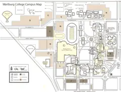 Wartburg College Campus Map
