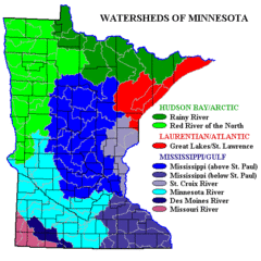Watersheds of Minnesota