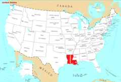 Where Is Louisiana Located