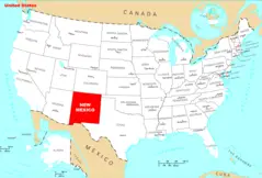 Where Is New Mexico Located