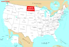 Where Is North Dakota Located