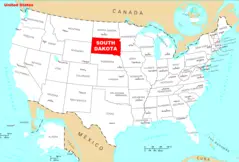 Where Is South Dakota Located