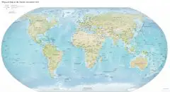 World Physical Map 2012