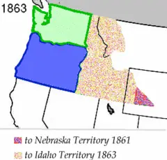 Wpdms Washington Territory 1863 Legend 3
