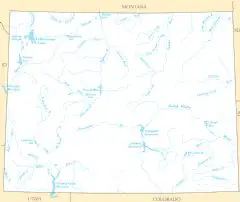 Wyoming Rivers And Lakes
