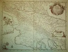 Zemljevid Kranjske Valvasor