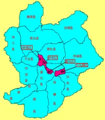 Zhangjiakou Counties