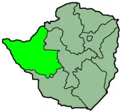 Zimbabwe Provinces Matabele North 250px